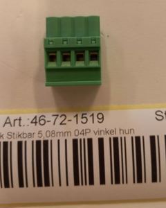 EP Plug 5,08mm 04P angle female